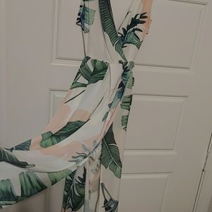 Beautiful palm sexy dress